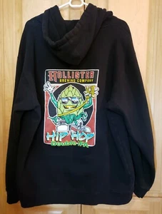 Rare Hollister Brewing Co. Goleta California "HIP HOP Double IPA" Hoodie XL - Picture 1 of 6