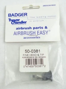 Badger Fine Head & Tip for 100,150,200 Model Airbrush BAD500381 - Picture 1 of 1