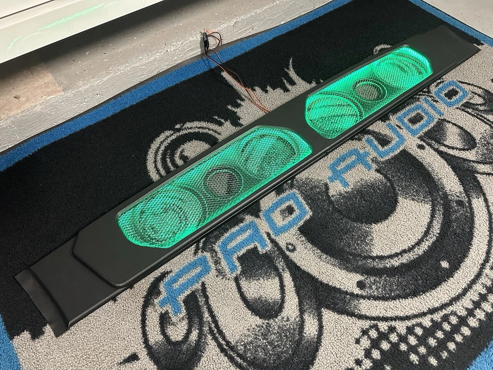 Корпус 1978-88 G на заказ задняя дека в четыре 6x9 или четыре 6,5 дюйма с сетчатой решеткой и светодиодами - Изображение 1 из 4