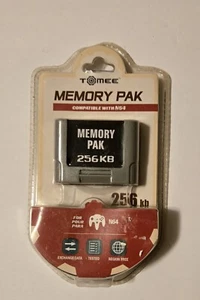 Tomee M05708 Memory Card for Nintendo 64 N64 256K NEW (Controller Pak) - Picture 1 of 2