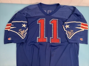 Drew Bledsoe New England Patriots Jersey-Size 48 - Picture 1 of 7