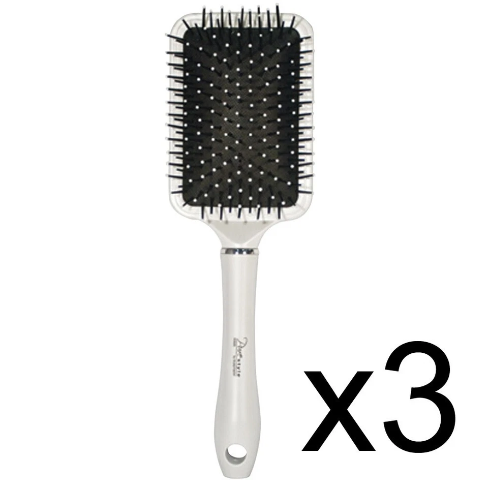 SCALPMASTER RECTANGULAR CUSHION PADDLE BRUSH -13 ROW