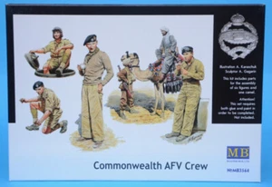 MASTER BOX - Commonwealth AFV Crew  - 1/35 scale - model kit - CAMEL! - Picture 1 of 4