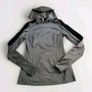NO KA 'OI Womens Yoga Hoodie Top Size 02 S Designer Active Excellent Condition - Imagen 1 de 10