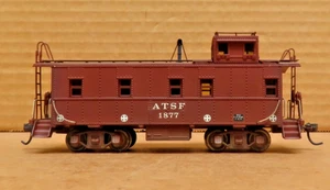 FUJITANA KOGYO CO, LTD SANTA FE CABOOSE HO SCALE (BRASS) - Picture 1 of 8