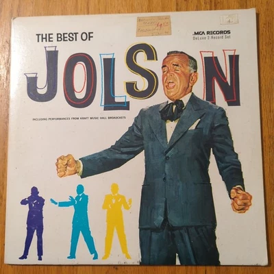 Al Jolson - The Best Of Al Jolson (2xLP, Comp, Gat) 1973Vinyl MCA2-10002 Foto 1 de 4