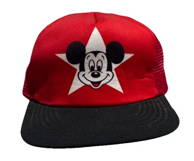 Gorra de camionero talla infantil Mickey Mouse vintage años 90 Walt Disney Productions Foto 1 de 3