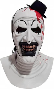 Art The Clown Maske Terrifier Vollkopf Latex Grusel Killer Clown Maske Halloween C - Bild 1 von 7