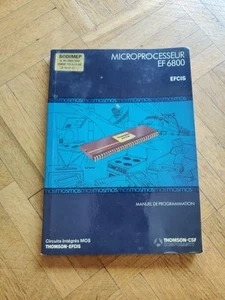 Manuel De Programmation Microprocesseur EF 6800 - Abîmé Complet - Photo 1/5