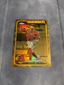 Topps Chrome Gilded Collection Ketel Marte Arizona Diamondbacks #ed /99 - Picture 1 of 2