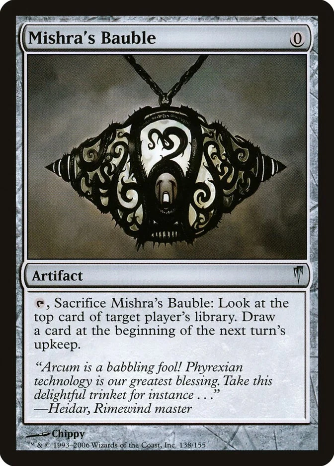 Mishra's Bauble [Coldsnap] Magic MTG - Image 1 of 1