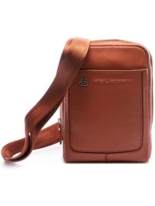 Borsello Piquadro Outca3084vi Uomo Pelle Arancione - Photo 1 sur 6