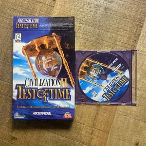 Civilization II: Test of Time (PC, 1999) Big Box + Disc – MicroProse – Read Desc - Picture 1 of 3