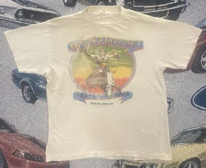 Vintage 80s Molly Hatchet T-Shirt Band Tee Beatin The Odds Tour Rock Music Large - Bild 1 von 9