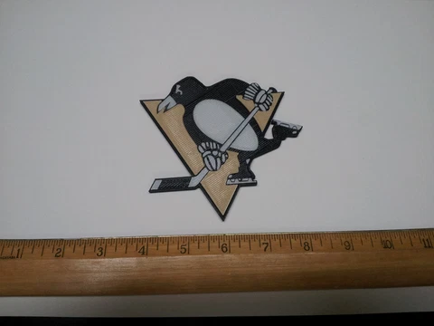 Pittsburgh Penguins 3D Hockey Logo - Emblem, Ornament or Magnet !! Cover