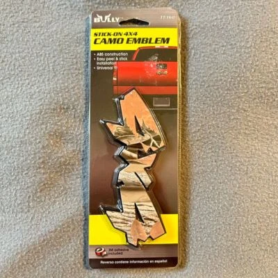 Bully Stick-On 4x4 Camuflaje Emblema para Camiones ABS Construcción Ajuste Universal Foto 1 de 2