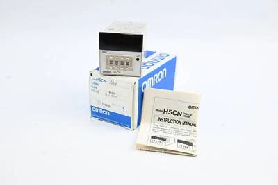 Omron Timer 99.99S 12-48 VDC ( H5CN-XAN ) - Bild 1 von 4