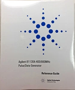 Agilent 81130A Impuls-/Datengenerator Referenzhandbuch Teile-Nr. 81130-91021 *NEU* - Bild 1 von 2