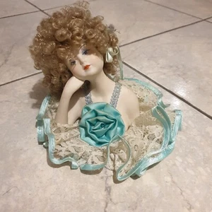 Keramik Tischpuppe - Aufsatz Höhe ca. 16 cm. - Bild 1 von 2