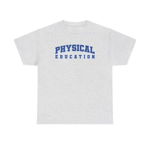 T-Shirt Sportunterricht Lehrer PE Geschenke T-Shirt Rundhalsausschnitt kurzärmelig - Bild 1 von 3
