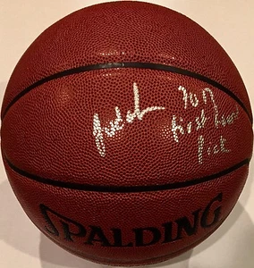 JONATHAN ISAAC FIRMADO OFICIAL SPALDING NBA BALONCESTO MAGIA CON 2017 PRIMERA SELECCIÓN - Imagen 1 de 4