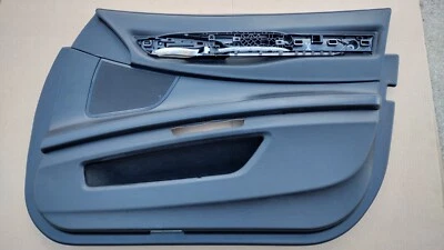 PANEL DE MOLDURA FORRO PUERTA DELANTERA DERECHA BMW CUERO NEGRO F01 F02 SERIE 7 09-12 Foto 1 de 4