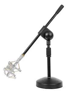 Rockville Podcast Recording Studio Desktop Microphone Mic Stand+Boom+Shockmount - Picture 1 of 11