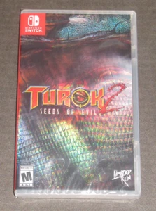 Turok 2 Seeds of Evil Nintendo Switch Limited Run Games Factory Sealed Rare - Picture 1 of 2