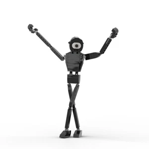 MOC: Black One-Eyed Monster Toys Building Set 186 Pieces from Game for Christm - Picture 1 of 9