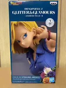 Dragon Ball Z Android 18 Glitter & Glamours II Figure Normal Banpresto NEW - Picture 1 of 3