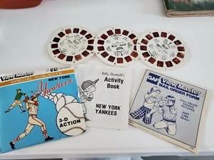 New York Yankees NY Baseball Subjects viewmaster Reels Packet view master - Picture 1 of 5