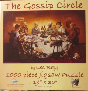 THE GOSSIP CIRCLE DE LES RAY - Completo - PUZZLE SUNSOUT - Imagen 1 de 2