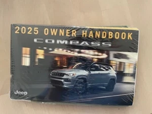 2025 Jeep Compass Owners Manual Set Case NEW Sealed Factory Original Handbook - Picture 1 of 2