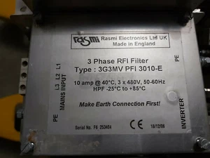 3G3MV PFI 3010-E RASMI FILTER SPS OMRON YASKAWA - Bild 1 von 1