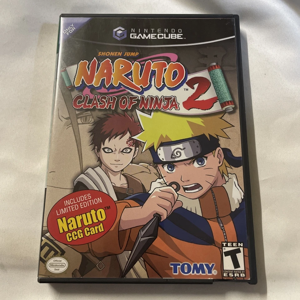 Naruto: Clash of Ninja 2 Nintendo GameCube 2006 Complete in Box CIB. Tested! - Image 1 of 4