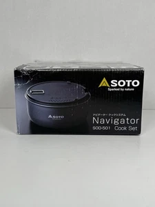 SOTO Navigator Cook Set SOD-501 Outdoor Camping Cooking System – New Open Box - Picture 1 of 4