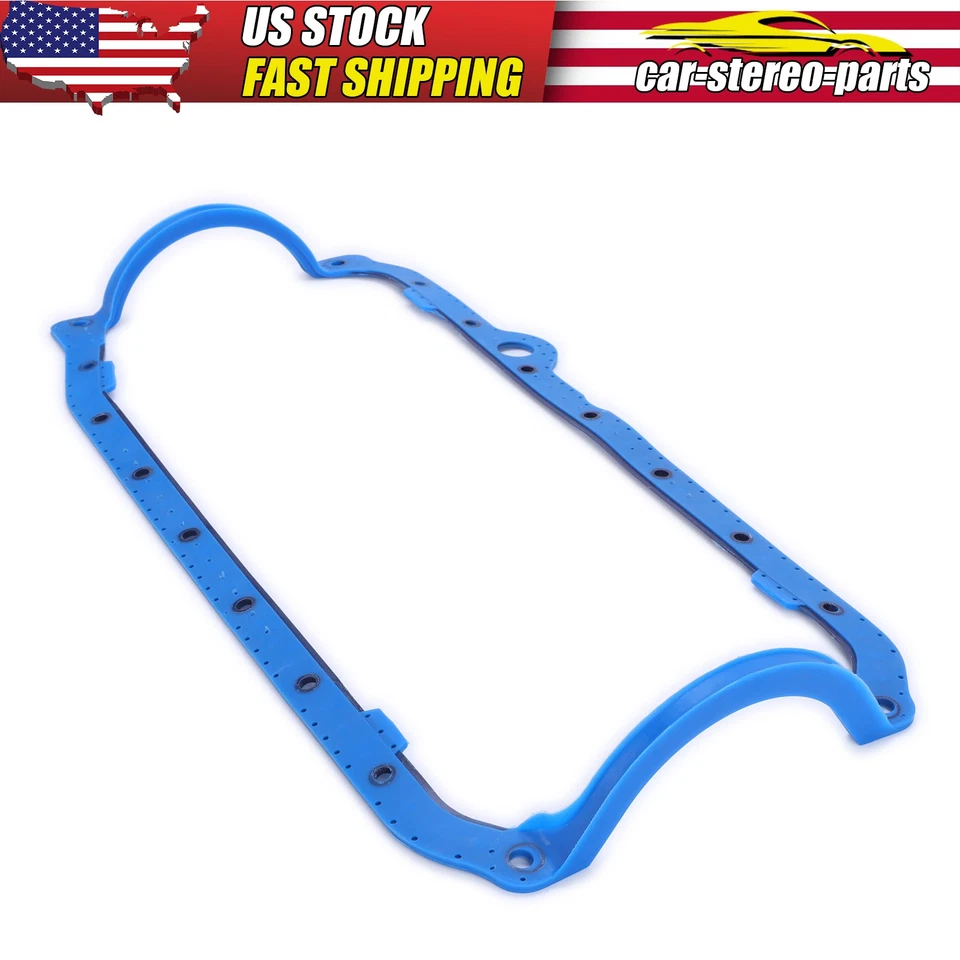 Oil Pan Gasket Thick For Chevy V8 Small Block 265 283 327 350 383 400 Front seal Foto 1 de 4