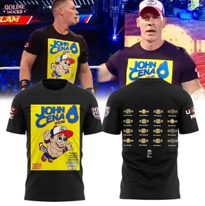 John Cena and His Favorite For Fans 2025 3D T-Shirt - Picture 1 of 2