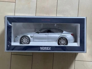 NOREV BMW M3 F80 1/18 Scale Model Car Silver Limited Edition  In Box - Picture 1 of 6