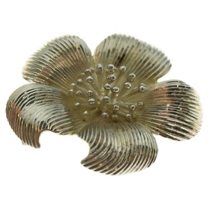 Tiffany & Co. Vintage Hartriegel Blume Brosche Silber 925 Floral Anstecknadel mit Etui - Bild 1 von 6