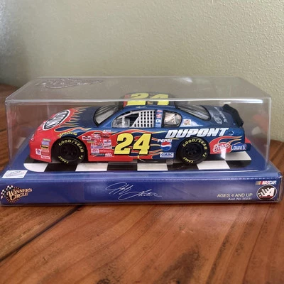 WINNERS CIRCLE 2002 Jeff Gordon #24 diecast NASCAR FLAMES dupoint Foto 1 de 4