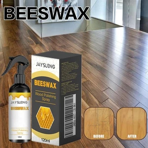 Natural Micro-Molecularized Beeswax Polishing Spray Polish Cleaner New U7F7 - Picture 1 of 15