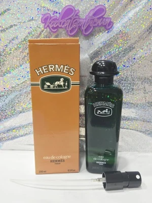 Fragancia HERMES Paris Eau De Cologne 6,5 oz / 200 ml Fórmula Original Vintage Foto 1 de 4