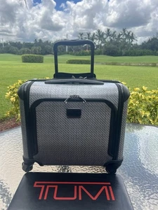 TUMI TEGRA LITE Max 4 Wheel Compact Carry On Spinner Briefcase Graphite 28704DG - Picture 1 of 21