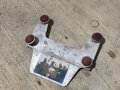 Yamaha XS1100 1979 soporte de matrícula trasero guardabarros trasero cola Foto 1 de 4