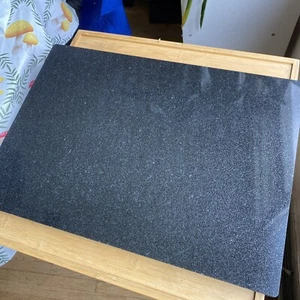Polished Black Granite Cutting Pastry Serving Charcuterie Board Slab Extra Large - Picture 1 of 6
