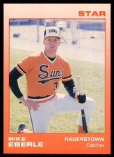 1988 Star Hagerstown Suns Mike Eberle Hagerstown Suns #4