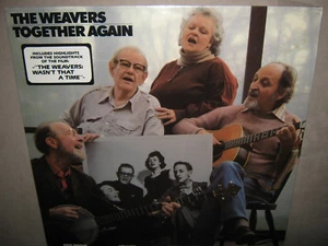 The WEAVERS Together Again RARE SEALED New Vinyl LP 1981 Loom 1681 Pete Seeger - Picture 1 of 1