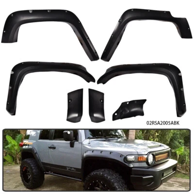 Protector de rueda acampanado para guardabarros apto para Toyota FJ Cruiser 2007-2014 bolsillo todo terreno Foto 1 de 4