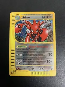 Scizor - Pokemon Karte - Aquapolis H21/H32 - Rare Holo - NM - Bild 1 von 7